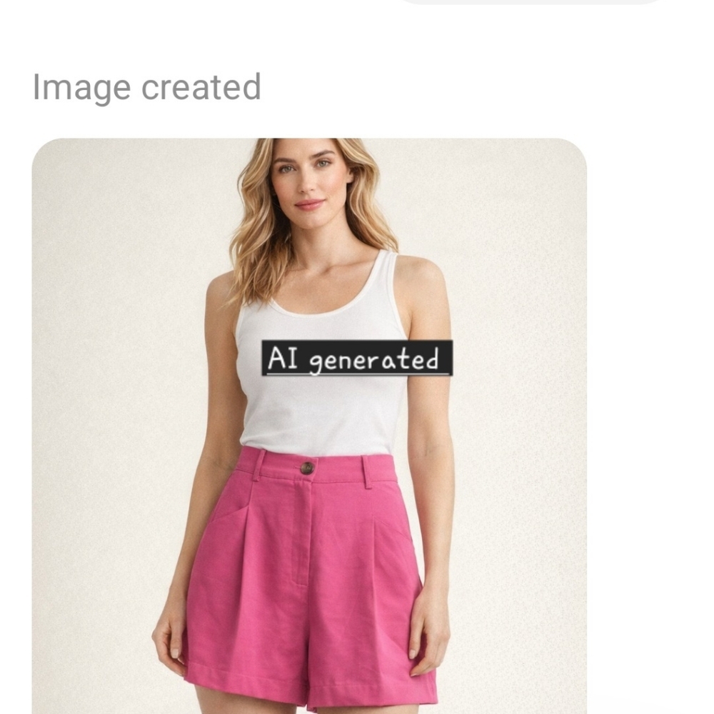 Glam Hot Pink High Waist Women's Shorts. Great for a cruise